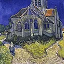 Church at Auvers, Vincent van Gogh