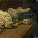 Still Life with Cabbage and Clogs, Vincent van Gogh