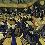 Dance Hall in Arles, Vincent van Gogh