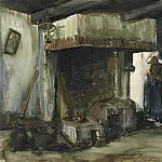 Woman by a Hearth, Vincent van Gogh