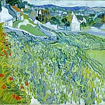 Vineyards with a View of Auvers, Vincent van Gogh