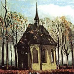 Chapel at Nuenen, Vincent van Gogh