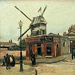 Le Moulin de la Galette, Vincent van Gogh