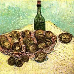 Bottle, Lemons and Oranges, Vincent van Gogh