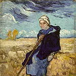 The Shepherdess , Vincent van Gogh