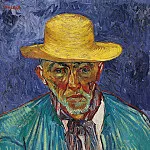 Portrait of Patience Escalier, Shepherd in Provence, Vincent van Gogh