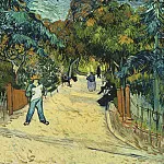 Entrance to the Public Park in Arles, Vincent van Gogh
