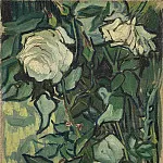 Roses and Beetle, Vincent van Gogh