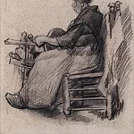 Woman Winding Yarn, Vincent van Gogh