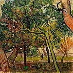 Study of Pine Trees, Vincent van Gogh