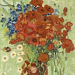 Vincent van Gogh - Red Poppies and Daisies