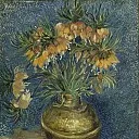 Still Life with Frutillarias in a Copper Vase, Vincent van Gogh
