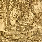 Fountain in the Garden of Saint-Paul Hospital, Vincent van Gogh