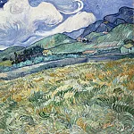 Mountainous Landscape Behind Saint-Paul Hospital, Vincent van Gogh
