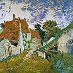 Street in Auvers, Vincent van Gogh
