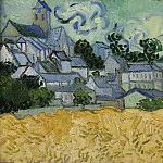 View of Auvers with Church, Vincent van Gogh