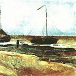 Beach at Scheveningen in Calm Weather, Vincent van Gogh