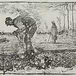 Burning Weeds, Vincent van Gogh
