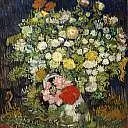 Bouquet of Flowers in a Vase, Vincent van Gogh