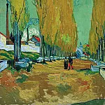 Les Alyscamps, Vincent van Gogh