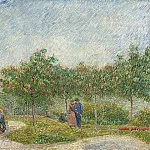 The Voyer dArgenson Park in Asnieres, Vincent van Gogh