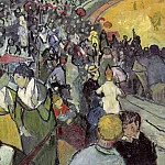 Spectators in the Arena at Arles, Vincent van Gogh