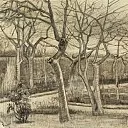 The Vicarage Garden, Vincent van Gogh
