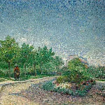 Lane in Voyer d´Argenson Park at Asnieres, Vincent van Gogh