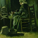 Woman Winding Yarn, Vincent van Gogh