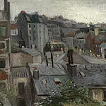 View of Roofs and Backs of Houses, Vincent van Gogh