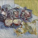 Still Life with Red Cabbages and Onions, Vincent van Gogh