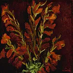 Vase with Red Gladioli, Vincent van Gogh