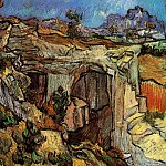 Entrance to a Quarry near Saint-Remy, Vincent van Gogh