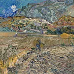 Landscape at Saint-Remy, Vincent van Gogh
