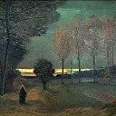 Autumn Landscape at Dusk, Vincent van Gogh