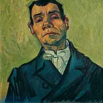 Portrait of Joseph-Michel Ginoux, Vincent van Gogh