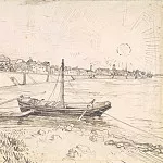 View of Arles and Rhone, Vincent van Gogh