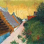 Street in Saintes-Maries, Vincent van Gogh