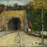 Roadway with Underpass, Vincent van Gogh