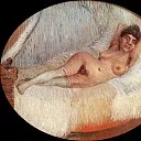 Vincent van Gogh - Nude Woman on a Bed