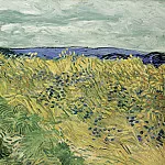 Wheat Field with Cornflowers, Vincent van Gogh