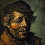 Head of a Peasant with Cap, Vincent van Gogh