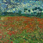 Field with Poppies, Vincent van Gogh