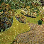 Garden in Auvers, Vincent van Gogh