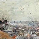 The View from Monmartre, Vincent van Gogh