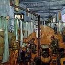 Ward in the Hospital in Arles, Vincent van Gogh