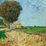 A Lane near Arles, Vincent van Gogh