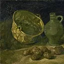 Still-Life with Brass Cauldron and Jug, Vincent van Gogh