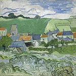 View of Auvers, Vincent van Gogh