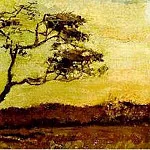 A Wind-Beaten Tree, Vincent van Gogh
